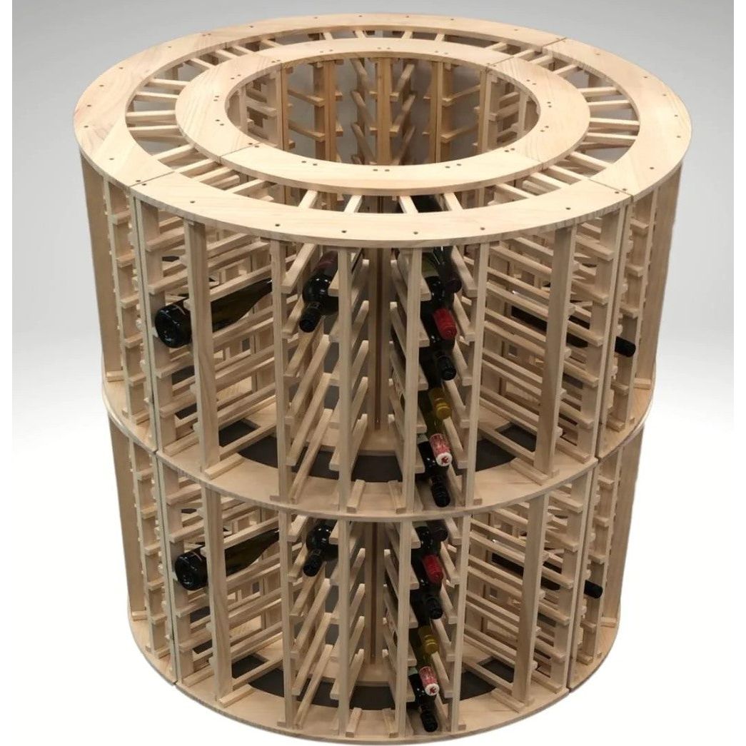 Wooden Modular X Wine Rack Cube