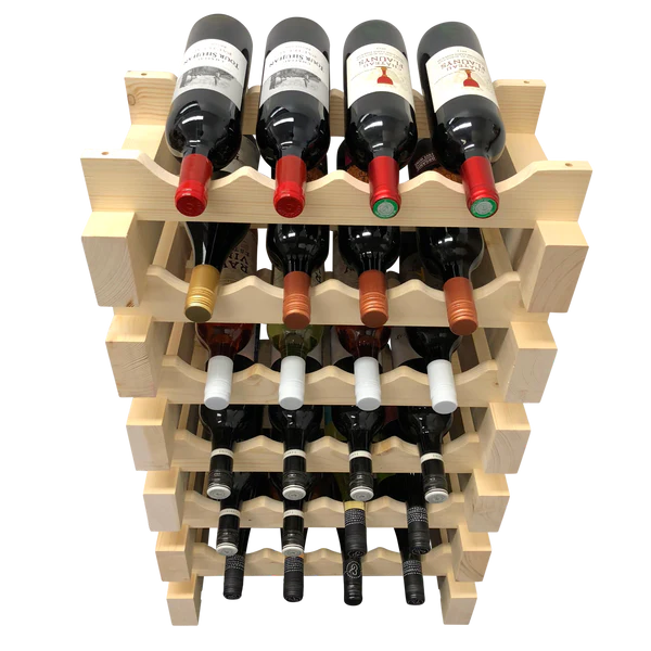 Scallop Modular Wine Rack 8 Bottles