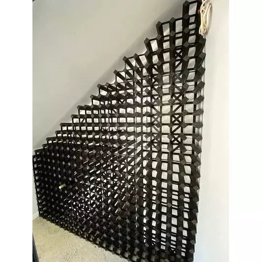 staircase wine storage racks
