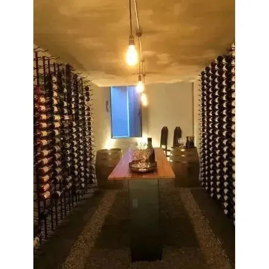 vertical wine racks