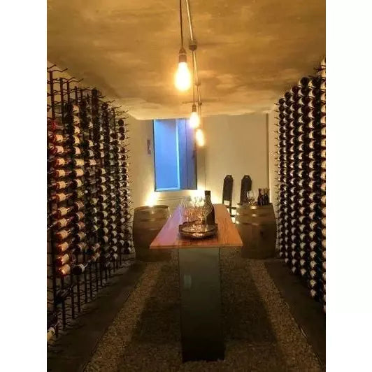 vertical wine racks